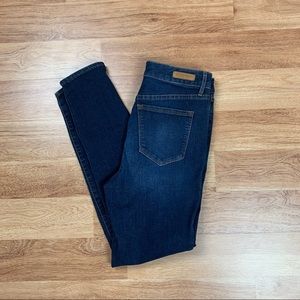 Social Standard by Sanctuary Dark Wash High Rise Skinny Jeans Women Size 8 Work